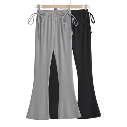 Chic and Style Women's Palazzo Pants with Stylish Cord