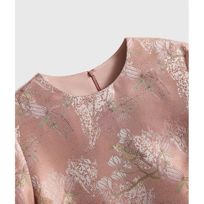 Robe maxi élégante à imprimé floral Chic und Stil
