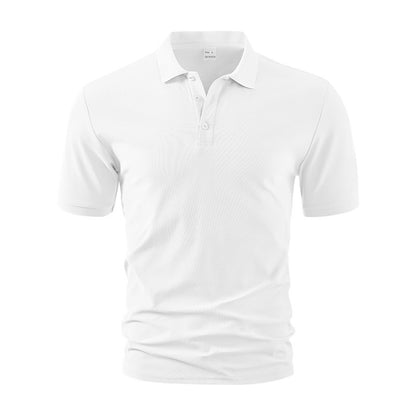 Polo pour hommes en matériau fonctionnel respirant avec une coupe moderne Chic und Stil