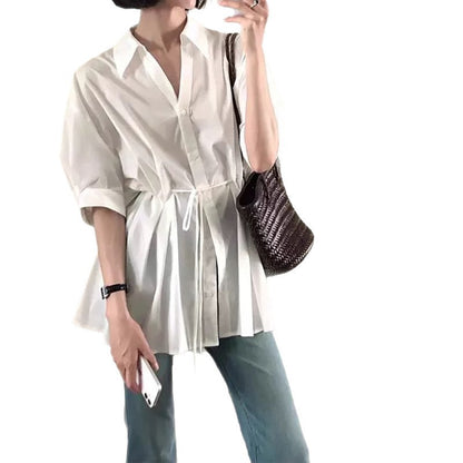 Robe chemise décontractée surdimensionnée pour femmes Chic und Stil