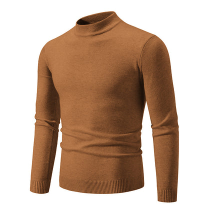 Pull élégant pour hommes avec col montant Chic und Stil