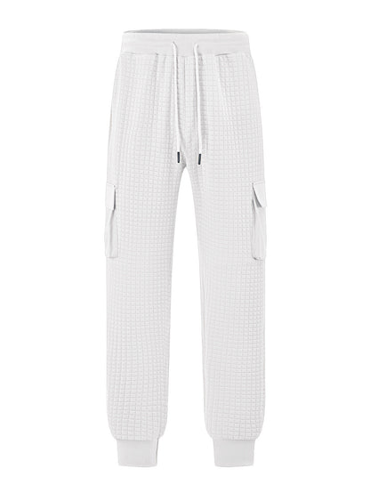 Modular cargo pants for men with elastic waist and practical side pockets Chic and Style