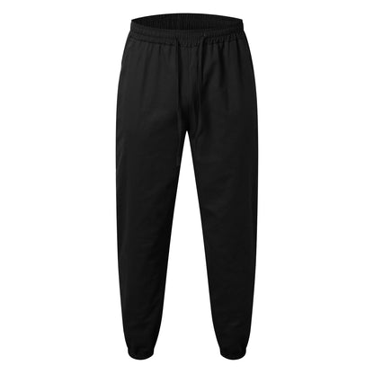 Men's leisure pants with elastic waistband and practical pockets Chic and Style
