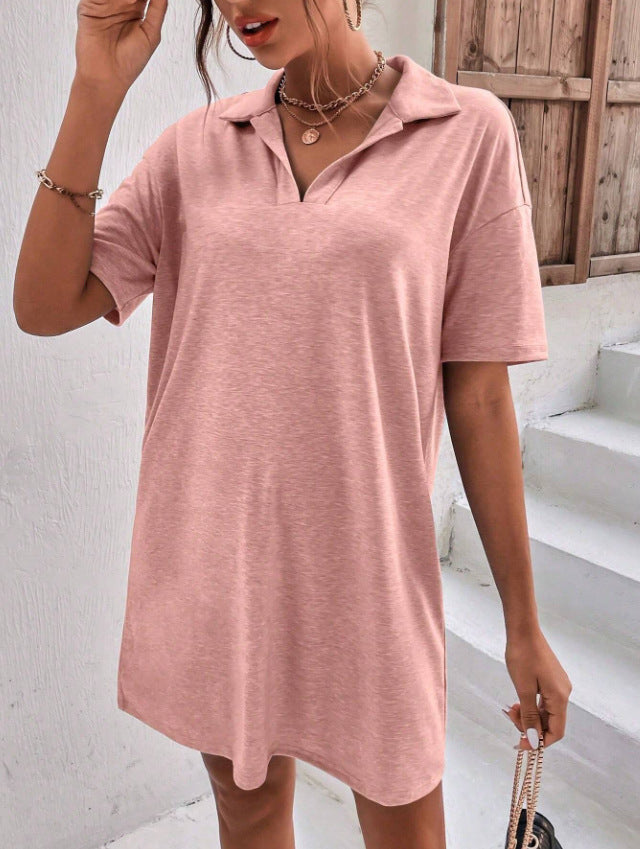 Robe Polo-Shirt pour Femmes Chic und Stil