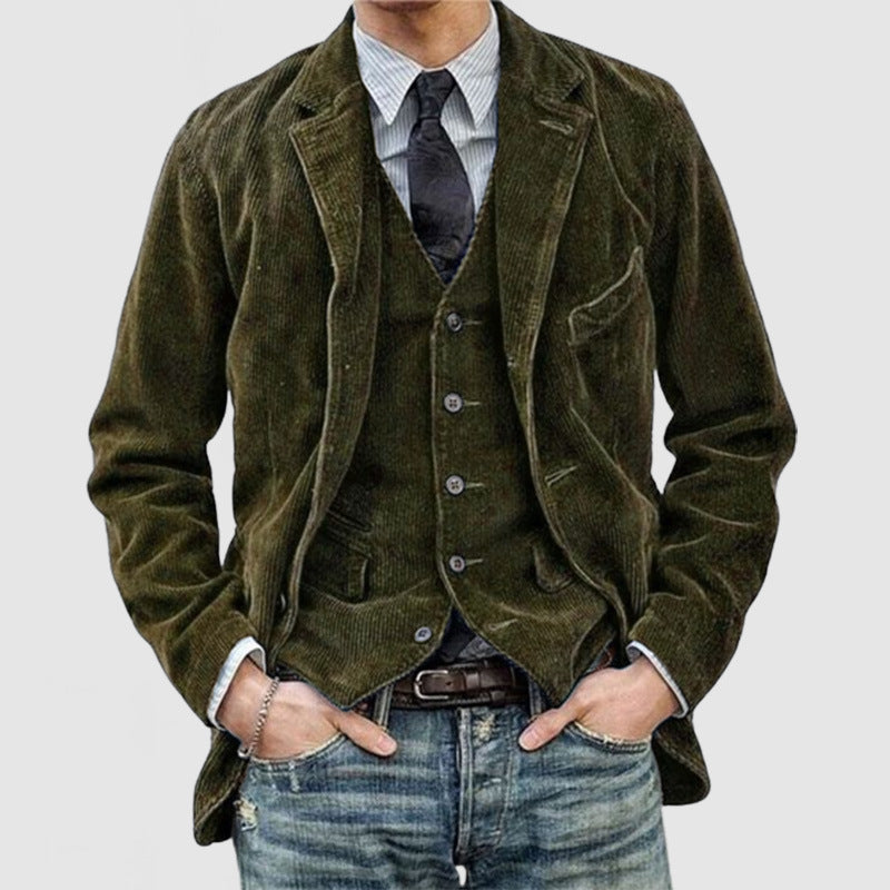 Blazer en velours pour hommes Chic und Stil