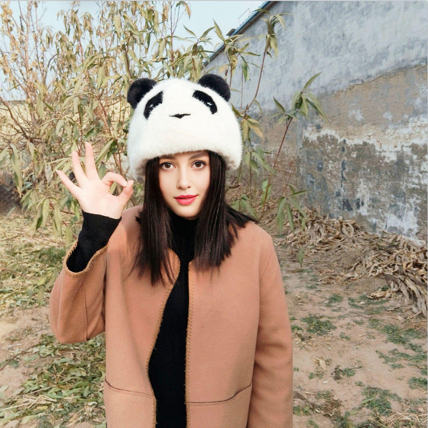 Dames Bonnet en Pandas Douillet Chic und Stil