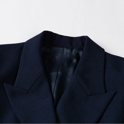 Chic and Style women's double-breasted blazer and fitted pants set