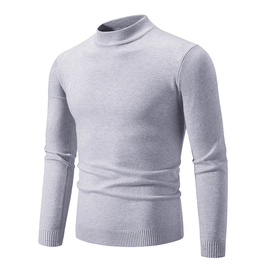 Pull élégant pour hommes avec col montant Chic und Stil