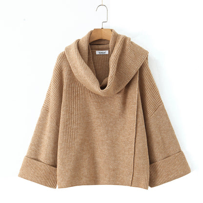 Pull à col roulé chic en grosse maille pour femmes Chic und Stil