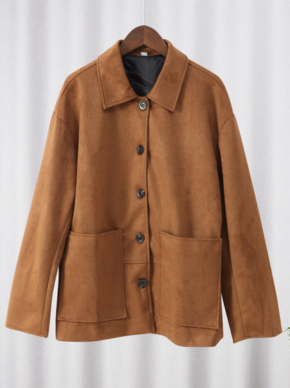 Dames Casual Oversize Veste Chic und Stil