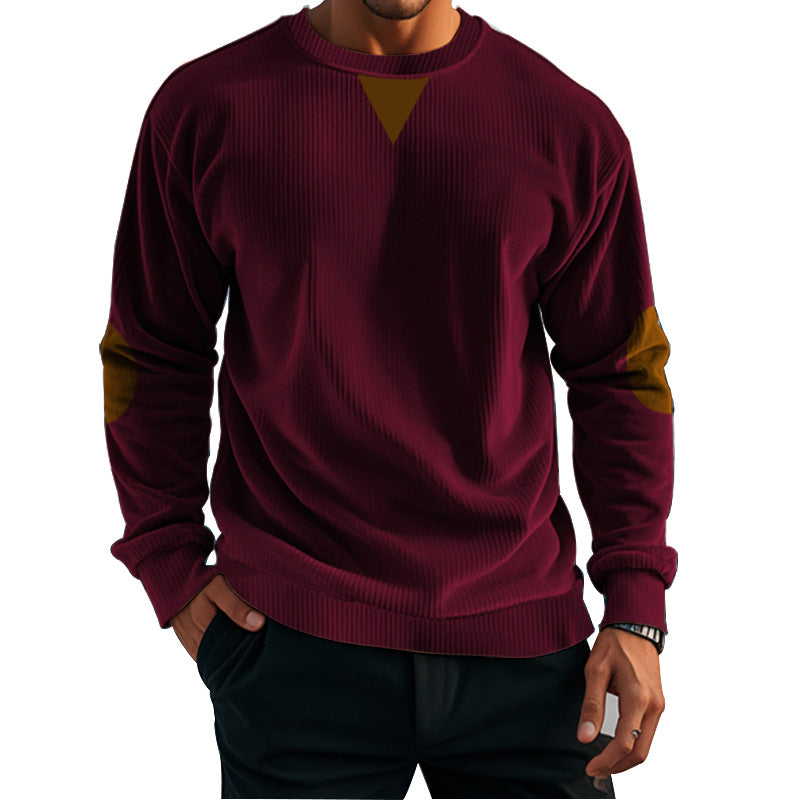 Comfortable fleece pullover for men with Chic and Style structure