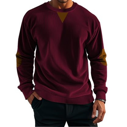 Comfortable fleece pullover for men with Chic and Style structure