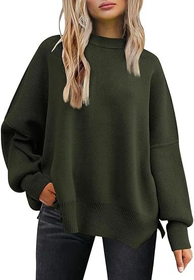 Dames pull en tricot décontracté Chic und Stil