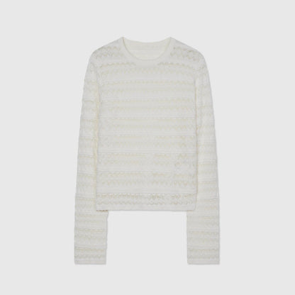 Pullover en dentelle chic pour femmes Chic und Stil