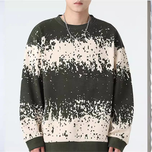 Sweat-shirt pour hommes avec impression numérique moderne Chic und Stil