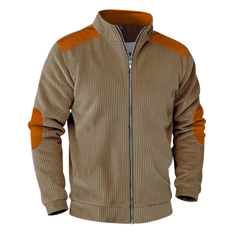 Veste de loisir pour hommes avec col montant Chic und Stil