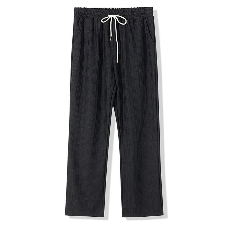 Damen lässige Freizeit-Hosen mit elastischem Bund und praktischen Seitentaschen Chic und Stil