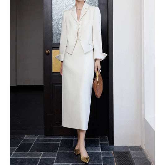 Veste cintrée slim pour femmes Chic und Stil