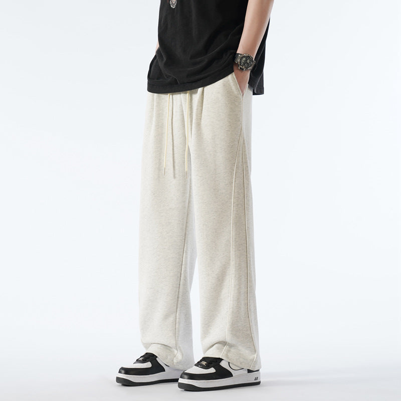 Chic and stylish casual sports pants for men with side accents
