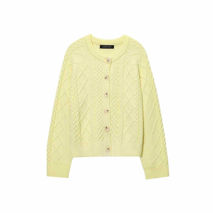 Damen weicher Strickcardigan mit Knopfleiste Chic und Stil