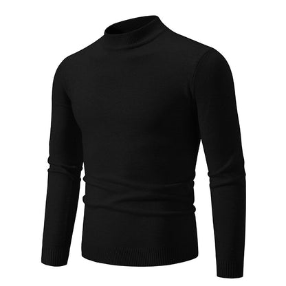 Pull élégant pour hommes avec col montant Chic und Stil