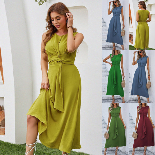Robe élégante jusqu'aux genoux pour femmes Chic und Stil
