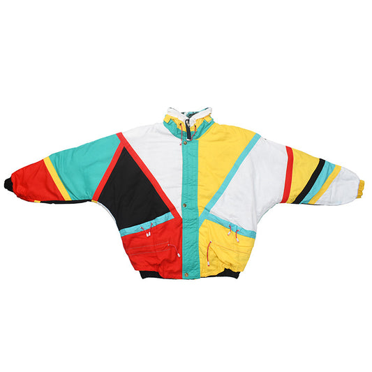 Quilted jacket for women with a striking retro design and high functionality Chic and Style