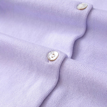 Dames élégante cardigan avec de fins détails de boutons Chic und Stil