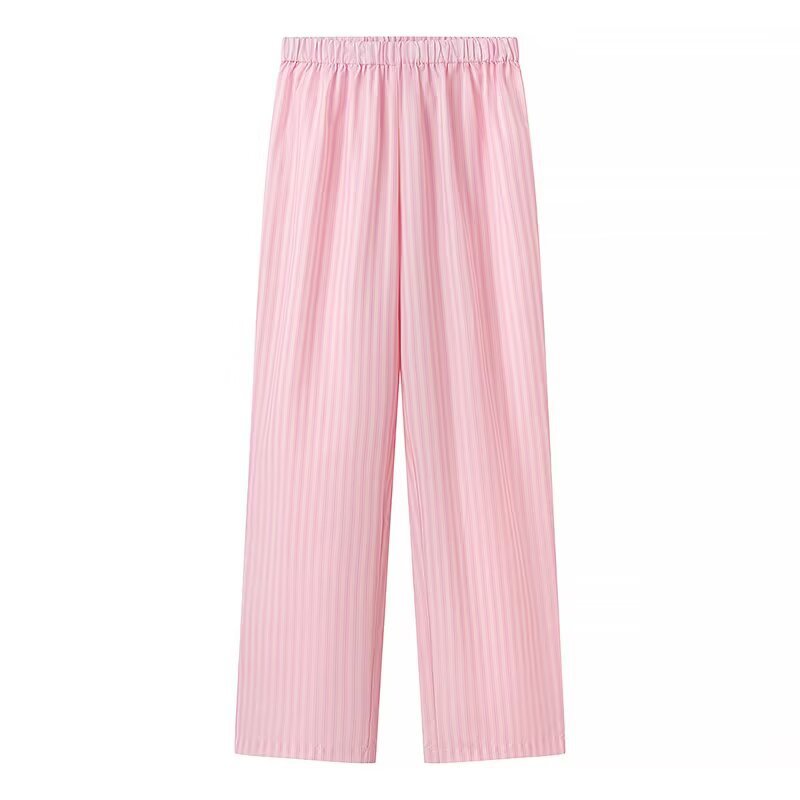 Light palazzo pants for women with fine stripes Chic und Stil