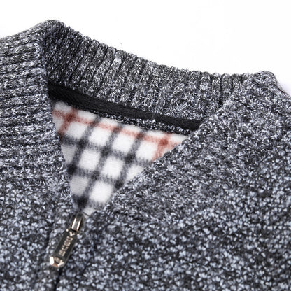 Cardigan en tricot sportif pour hommes au design moderne Chic und Stil