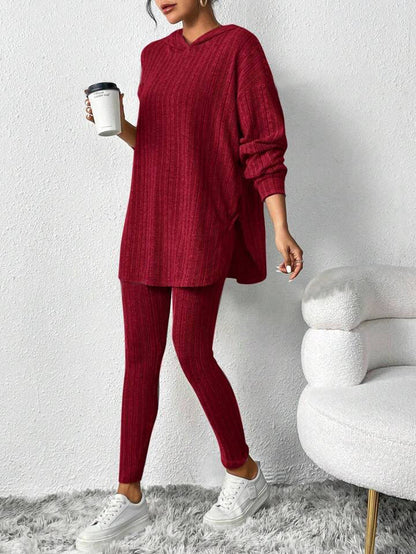 Ensemble décontracté pour dames avec pull oversize et leggings Chic und Stil