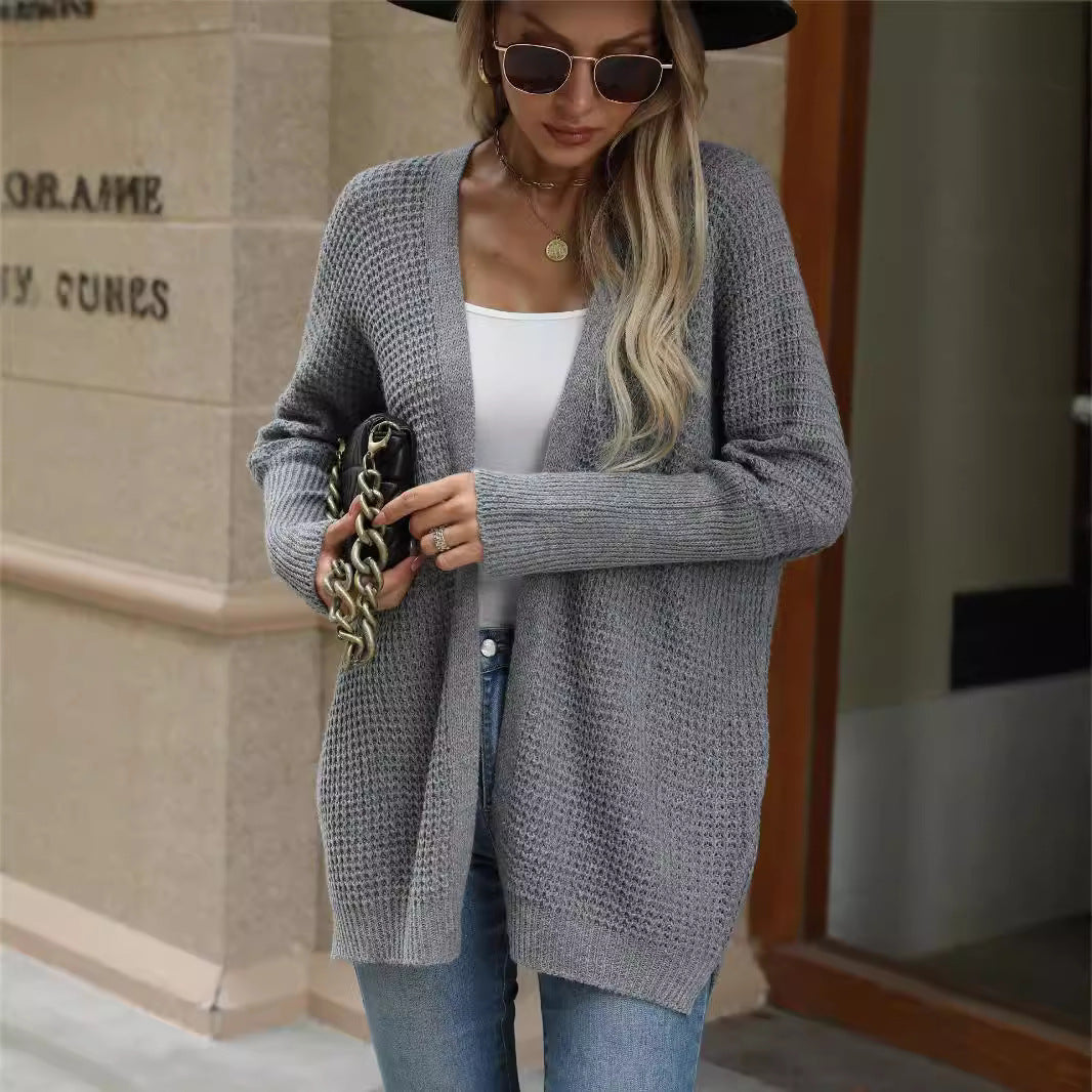 Dame cardigan avec devant ouvert et coupe décontractée Chic und Stil