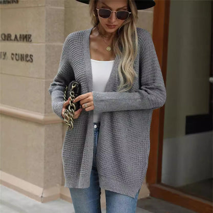Dame cardigan avec devant ouvert et coupe décontractée Chic und Stil