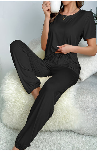 Dames Ensemble lounge confortable et élégant avec taille élastique Chic und Stil