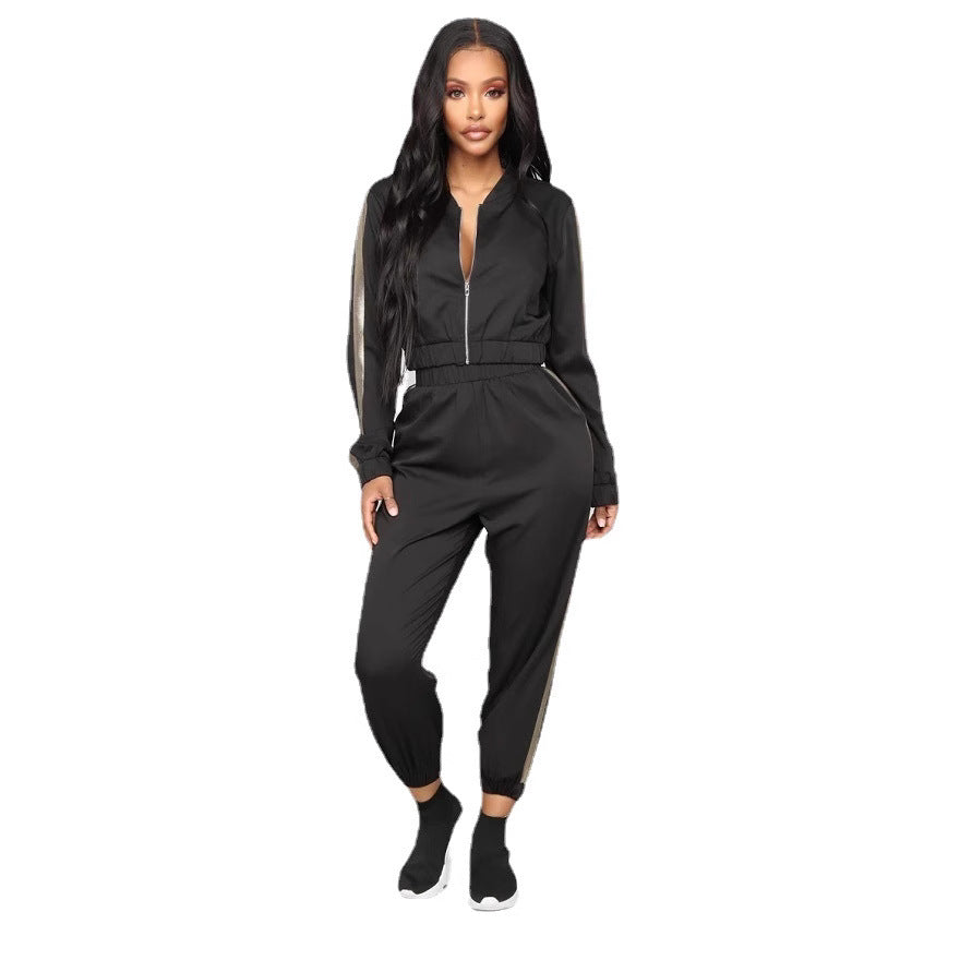 Dames Combinaison sportive avec fermeture éclair Chic und Still