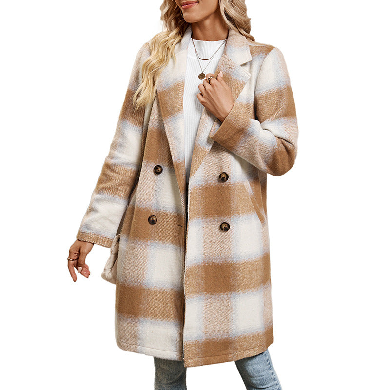 Elegant wool coat for women Chic and Style