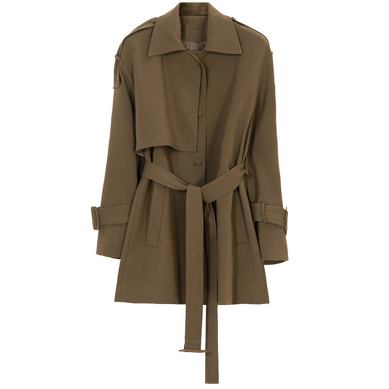 Veste trench utilitaire ceinturée pour femmes Chic und Stil