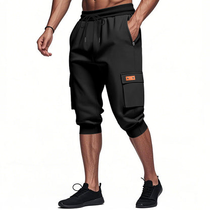 Pantalons cargo stylés pour hommes avec jambes courtes et poches pratiques Chic und Stil