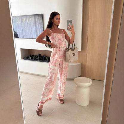 Dames Combinaison Imprimé Floral Chic und Stil