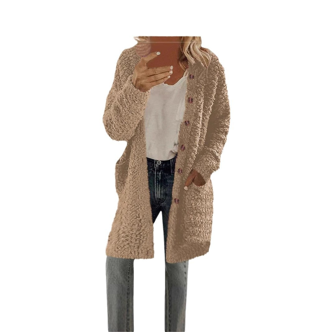 Dames Pull Cardigan Chic und Stil
