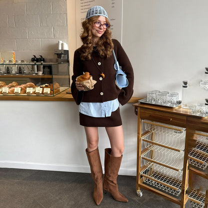 Elegant Ladies' Vest with Fashionable and Chic Sleeve Openings