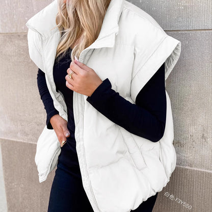 Dames gilet matelassé Chic und Stil