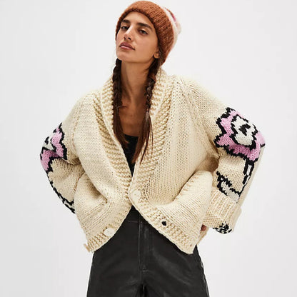 Dames gilet à motif avec coupe oversize Chic und Stil