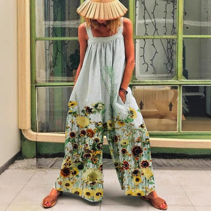 Combinaison ample avec imprimé artistique Chic und Stil