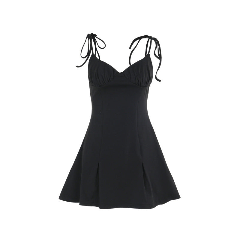 Robe mini évasée à décolleté en cœur Chic und Stil