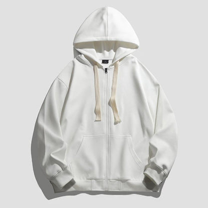 Dame veste à capuche chaude avec zip intégral et poches spacieuses Chic und Stil