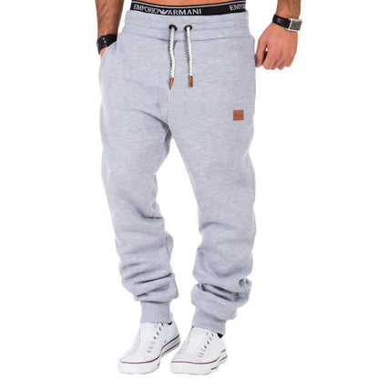 Casual sweatpants for men with elastic waistband and practical pockets Chic and Style