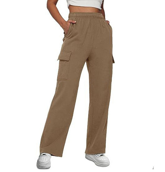 Women's casual cut cargo pants Chic and Style