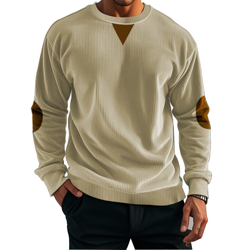 Comfortable fleece pullover for men with Chic and Style structure