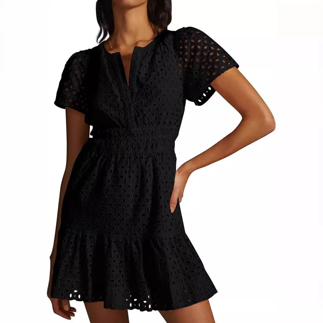 Robe d'été pour femmes à coupe aérienne Chic und Stil